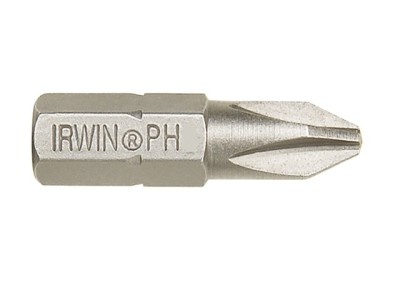 Биты для шуруповерта, PH1-крест, длина 25 мм, C 1/4", 10 шт, IRWIN, ( 10504330 )