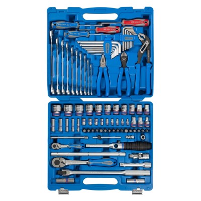 KING TONY Набор инструментов универсальный, 87 предметов ( 7587MR01 )