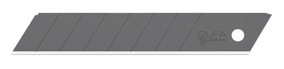 Лезвие OLFA EXCEL BLACK сегментированное, 8 сегментов, 18 мм, 50 шт, в боксе OL-LBB-50