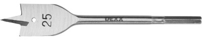 Сверло по дереву перовое, шестигранный хвостовик, DEXX 2945-25, d=25мм,  ( 2945-25 )