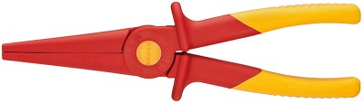 Плоские круглогубцы из пластмассы 220 мм, KNIPEX,  ( KN-986202 )