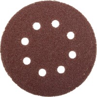 Круг STAYER "PROFI" из абразивной бумаги перфорированный, 125мм/ №40, 5шт ,  ( 3580-125-040 )