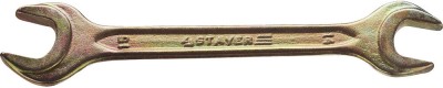 Рожковый гаечный ключ 14 x 15 мм, STAYER,  ( 27038-14-15 )
