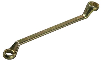 Накидной гаечный ключ изогнутый 25 х 28 мм, STAYER,  ( 27130-25-28 )