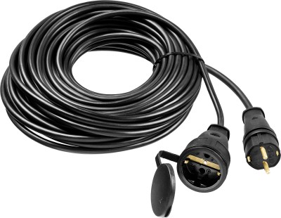 Удлинитель-шнур RC 315, 20 м, 3700 Вт, 1 гнездо, IP44, КГ 3х1,5 мм2, STAYER, ( 55026-20 )