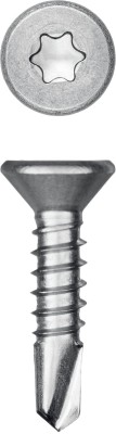 KRAFTOOL DS-C 13 х 4.2 мм, А2, сверло, потай, ТХ20, саморез нержавеющий, 600 шт (300932-42-013)