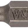 Биты WP, сталь S2, с насечкой, Профи, 25 мм PZ1, 20 шт. ( 57581 )