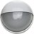 Светильник уличный СВЕТОЗАР влагозащищенный с верхним защитным кожухом, круг, цвет белый, 100Вт,  ( SV-57263-W )