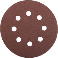 Круг STAYER "PROFI" из абразивной бумаги перфорированный, 125мм/ №80, 5шт ,  ( 3580-125-080 )