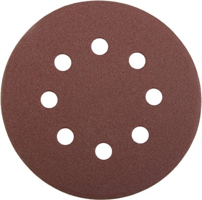 Круг STAYER "PROFI" из абразивной бумаги перфорированный, 125мм/ №80, 5шт ,  ( 3580-125-080 )