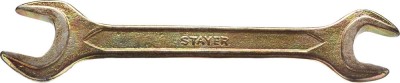 Рожковый гаечный ключ 17 x 19 мм, STAYER,  ( 27038-17-19 )