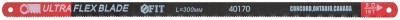 Полотна ножовочные односторонние 300 мм ( Super Flex), 10 шт. ( 18 ТPI ) ( 40170 )
