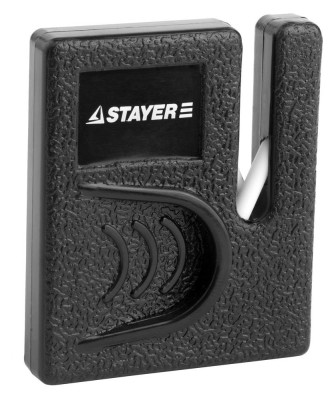 Точилка STAYER "MASTER", для ножей, компактная, керамическая рабочая часть,  ( 47511 )