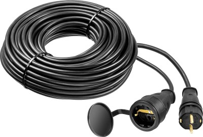 Удлинитель-шнур RC 315, 30 м, 3700 Вт, 1 гнездо, IP44, КГ 3х1,5 мм2, STAYER, ( 55026-30 )