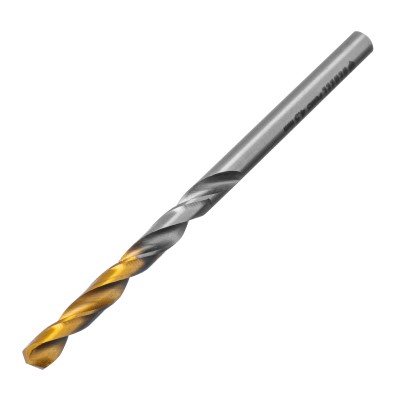 Сверло спиральное по металлу 4,5 x 80 мм, Р6М5, Golden Tip  Denzel ( 718231 )