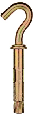 Болт анкерный с крюком, 8 x 40 мм, 60 шт, желтопассивированный, ЗУБР Профессионал,  ( 302372-08-040 )