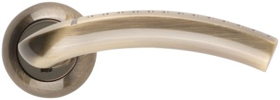 Ручка дверная, модель "Бруно-М", старая бронза ( 66406 )