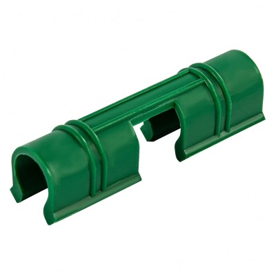 Универсальные зажимы для крепления к каркасу парника D 12 мм, 20 шт в упаковке, зеленые Palisad, ( 64429 )