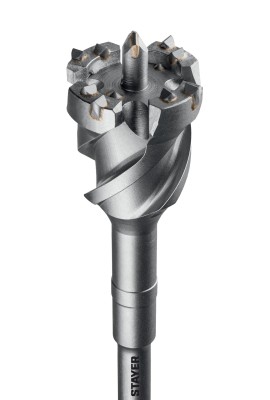 STAYER HERCULES-4Х d 80 х 500/600 мм, SDS-max проломной бур, PROFESSIONAL (29319-80-600)
