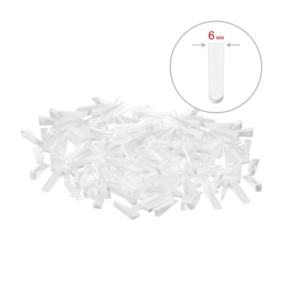 STAYER 6мм клинья для плитки, малые, 100шт,  ( 3382-1 )