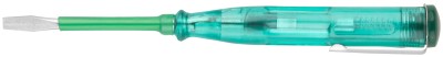 Отвертка индикаторная, зеленая ручка, 100-500 В, 140 мм ( 56520 )