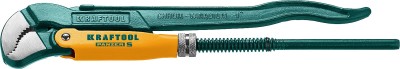 KRAFTOOL PANZER-S, №1, ключ трубный, изогнутые губки ( 2733-10_z02 )