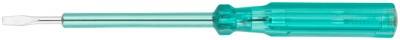 Отвертка индикаторная, зеленая ручка, 100-500 В, 190 мм ( 56521 )