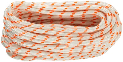 Фал капроновый плетеный 24-х прядный с сердечником 12 мм х 20 м, р/н= 2100 кгс ( 68430 )