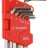 Набор ЗУБР Ключи "МАСТЕР" имбусовые короткие, Cr-V, сатинированное покрытие, пластик. держатель, HEX 1,5-10мм, 9 пред  ,  ( 27460-1_z02 )