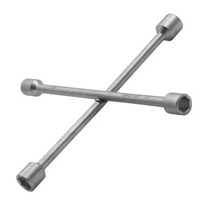 Ключ-крест баллонный, 17 х 19 х 21 х 22 мм, толщина 14 мм Сибртех, ( 14257 )