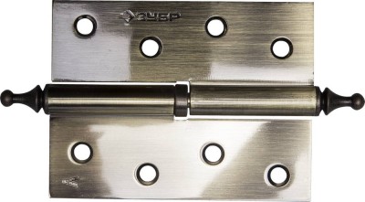 Петля дверная разъемная ЗУБР "ЭКСПЕРТ", 1 подшипник, цвет ст. латунь (AB), левая, с крепежом, 100х75х2,5мм,2шт,  ( 37605-100-5L ) Петля дверная разъемная ЗУБР "ЭКСПЕРТ", 1 подшипник, цвет ст. латунь (AB), левая, с крепежом, 100х75х2,5мм,2шт,  ( 37605-100-5L )