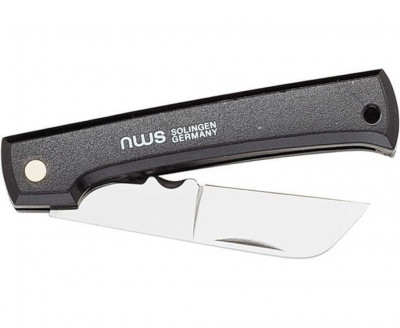 Кабельный нож раскладной, 2 скребка, пластик, NWS, ( 963-7-80 )