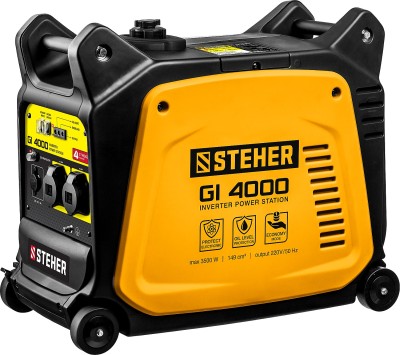 GI-4000 генератор инверторный, 3500 Вт, STEHER ( GI-4000 )