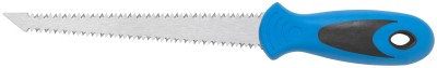 Ножовка ручная узкая для гипсокартона, прорезиненная ручка 170 мм ( 15374М )