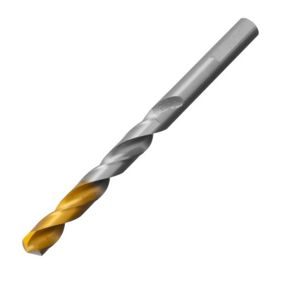 Сверло спиральное по металлу 8,5 x 117 мм, Р6М5, Golden Tip  Denzel ( 718240 )