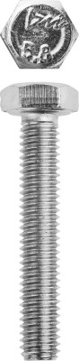 Болт ГОСТ 7798-70, M6 x 35 мм, 5 кг, кл. пр. 5.8, оцинкованный, ЗУБР,  ( 303080-06-035 )