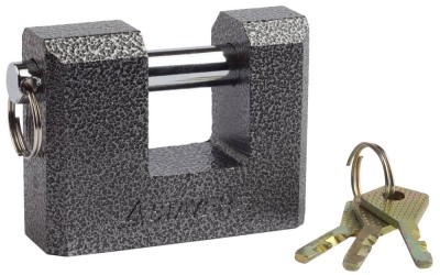 Замок STAYER "MASTER" навесной, П-образн.металлический корпус, с закаленной дужкой, в коробке, 80мм,  ( 37143-80 )