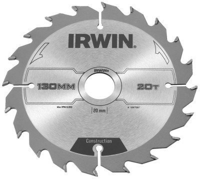 Диск пильный PRO WOOD 130x20Тx20/16 мм, IRWIN, ( 10506787 )