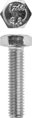 Болт ГОСТ 7798-70, M6 x 40 мм, 5 кг, кл. пр. 5.8, оцинкованный, ЗУБР,  ( 303080-06-040 )