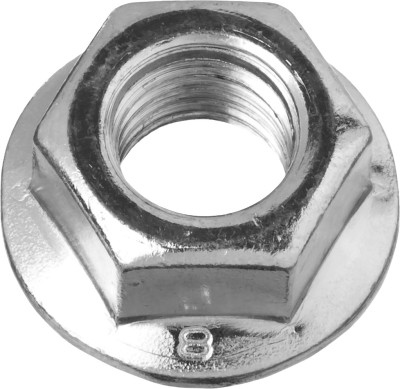 Гайка DIN 6923 с фланцем, M14, 5 кг, кл. пр. 8, оцинкованная, ЗУБР,  ( 303630-14 )