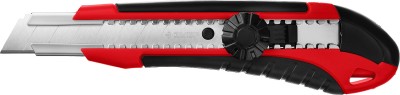 Нож с винтовым фиксатором М-18В, сегмент. лезвия 18 мм, ЗУБР ( 09158_z01 )