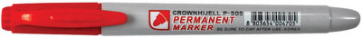 Маркер перманентный красный 2 мм, CROWN, ( P-505к )
