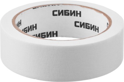 Малярная лента, креповая, 30мм х 25м, CИБИН,  ( 12111-30_z01 )