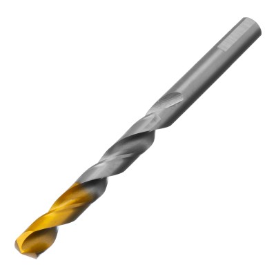 Сверло спиральное по металлу 10 x 133 мм, Р6М5, Golden Tip  Denzel ( 718242 )