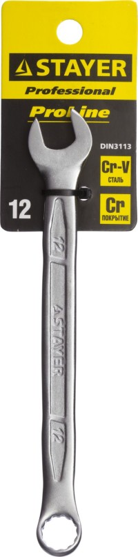 Комбинированный гаечный ключ 12 мм, STAYER,  ( 27081-12 )