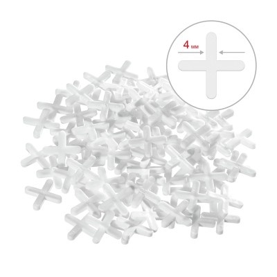 STAYER 4мм крестики для плитки, 100шт,  ( 3380-4 )