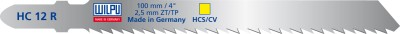 Пилка HC 12 R  х5шт/уп для дерева до 30мм и пластмассы (безосколочный рез), WILPU, ( 0211400005 )