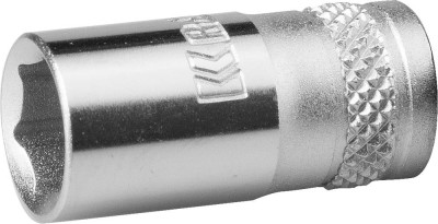 Торцовая головка KRAFTOOL "INDUSTRIE QUALITAT", Cr-V, FLANK, хромосатинированная, 1/4", 8 мм ,  ( 27815-08_z01 )