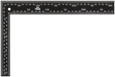 Угольник столярный цельнометаллический 200х300 мм ( 19614М )