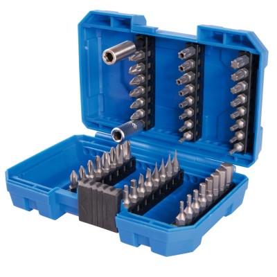 KING TONY Набор вставок (бит) 1/4", PH, PZ, Hex, Torx, Slotted, Square, 49 предметов ( 1049CQ )